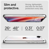 ETUI SPIGEN ULTRA HYBRID IPHONE 16E CRYSTAL CLEAR TRANSPARENTNE