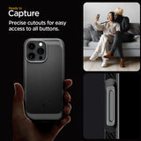 SPIGEN RUGGED ARMOR MAG MAGSAFE IPHONE 16 PRO MATTE BLACK CZARNE