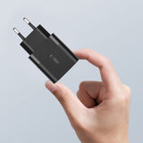 ŁADOWARKA SIECIOWA TECH-PROTECT C30W 2-PORT NETWORK CHARGER PD30W/QC3.0 CZARNA