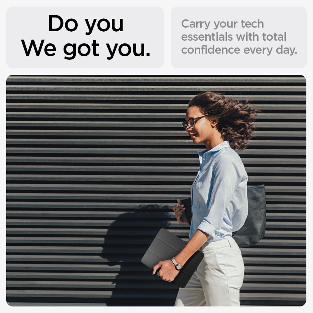 ETUI SPIGEN URBAN FIT IPAD AIR 10.9” 4 / 5 / 2020-2022 / 11” 6 / 7 / 2024-2025 CZARNE