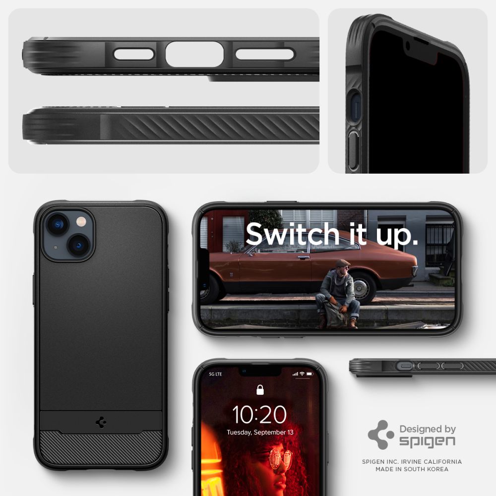 ETUI SPIGEN RUGGED ARMOR MAG MAGSAFE IPHONE 14 CZARNE
