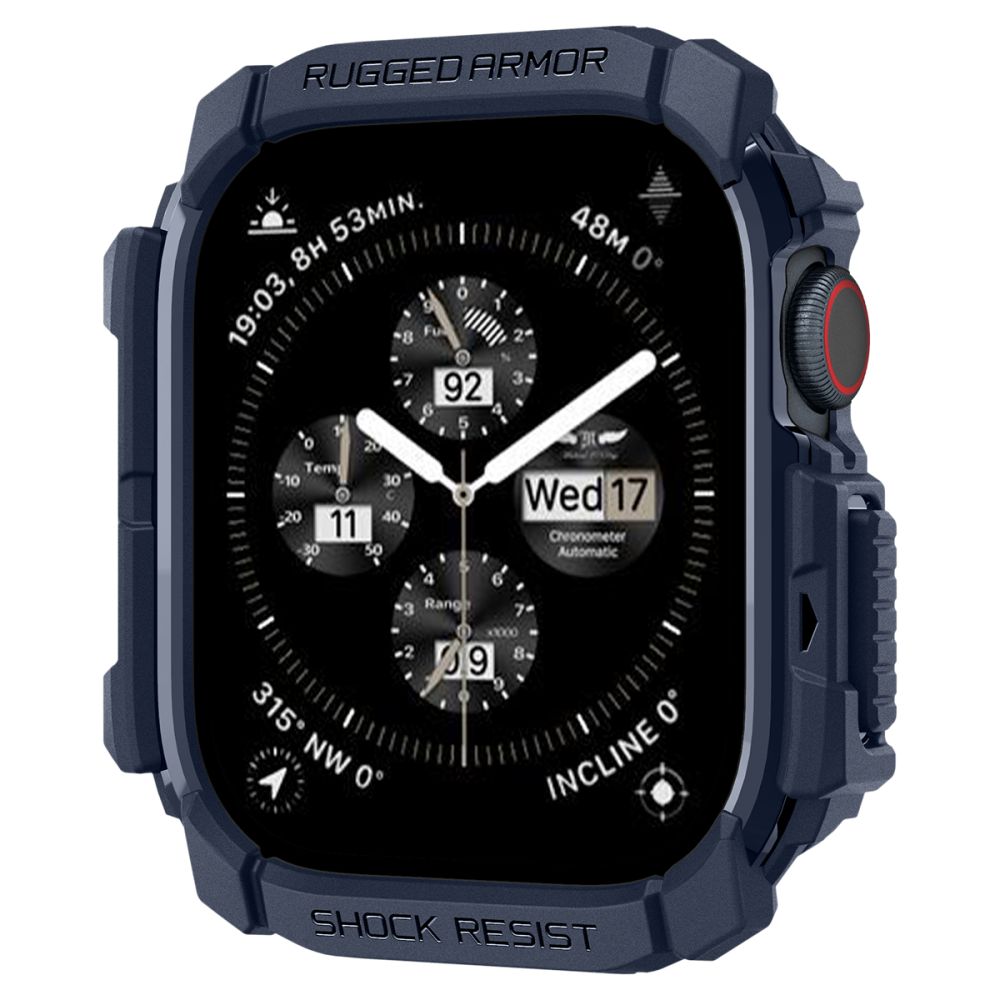 ETUI NAKŁADKA SPIGEN RUGGED ARMOR APPLE WATCH 10 (46 MM) NAVY BLUE NIEBIESKIE