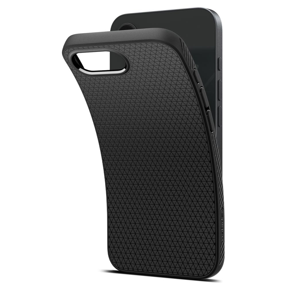 ETUI SPIGEN LIQUID AIR IPHONE 16E CZARNE