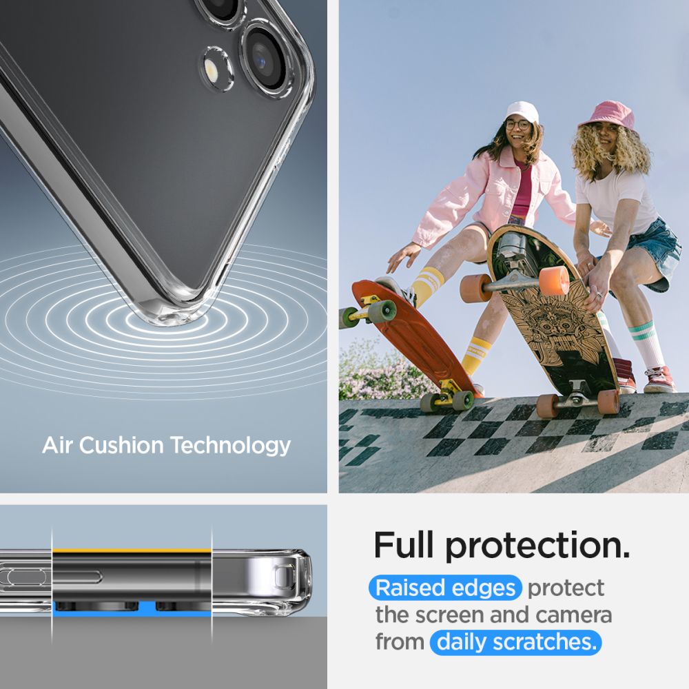 ETUI SPIGEN ULTRA HYBRID SAMSUNG GALAXY S24+ PLUS CRYSTAL TRANSPARETNE