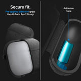 ETUI NA SŁUCHAWKI SPIGEN URBAN FIT APPLE AIRPODS PRO 1 / 2 CZARNE