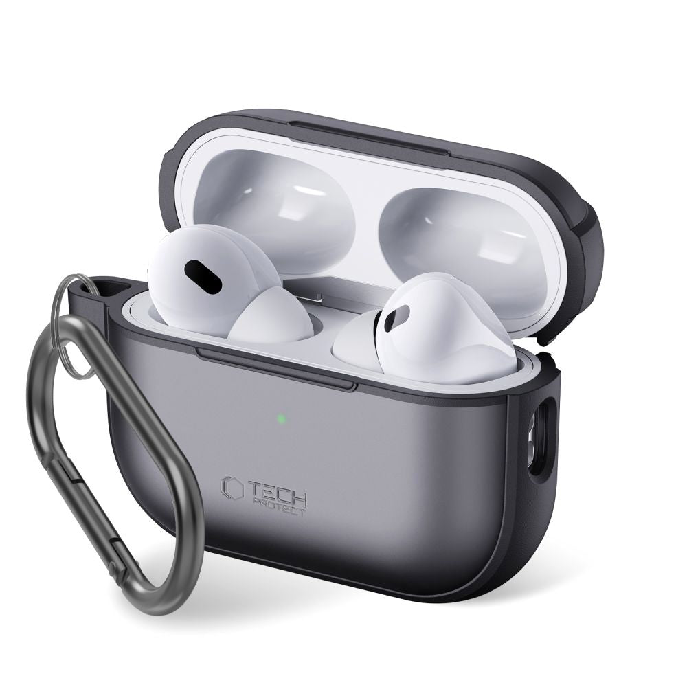 ETUI NA SŁUCHAWKI TECH-PROTECT MAGMAT APPLE AIRPODS PRO 1 / 2 CZARNE