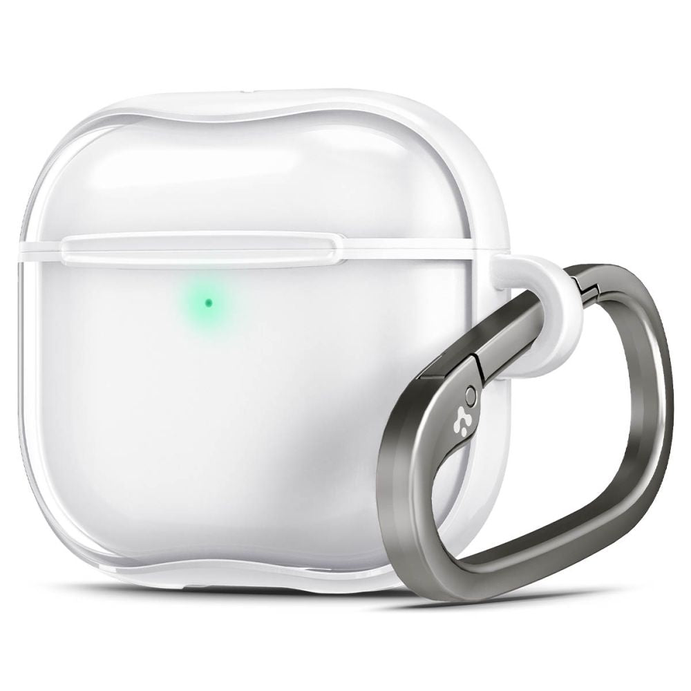 ETUI NA SŁUCHAWKI SPIGEN ULTRA HYBRID APPLE AIRPODS 4 JET WHITE BIAŁE