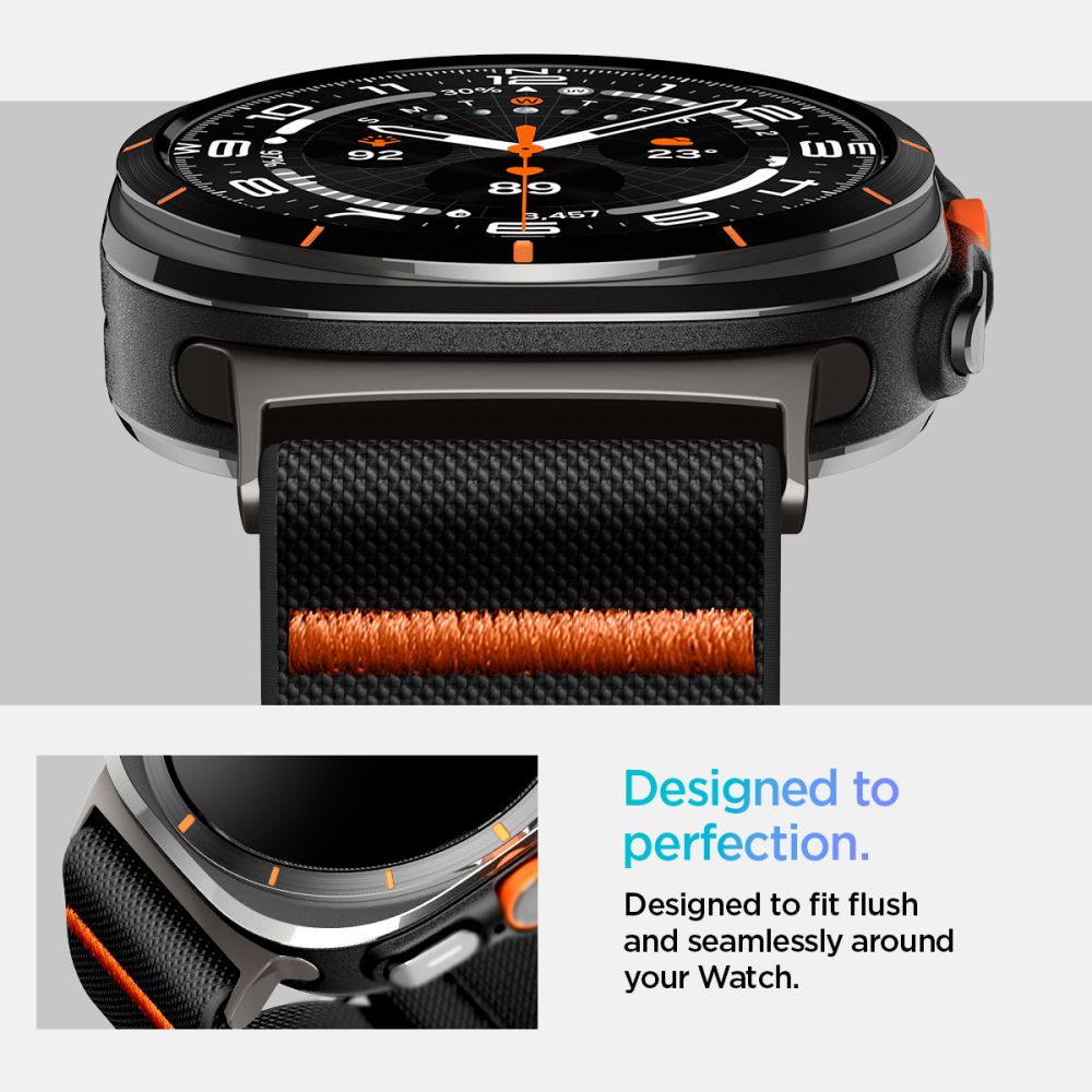 PASEK SPIGEN FIT LITE SAMSUNG GALAXY WATCH ULTRA (47 MM) BLACK CZARNY