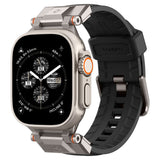 PASEK SPIGEN DURAPRO ARMOR APPLE WATCH 6 / 7 / 8 / 9 / 10 / SE / ULTRA 1 / 2 (44 / 45 / 46 / 49 MM) BLACK CZARNY