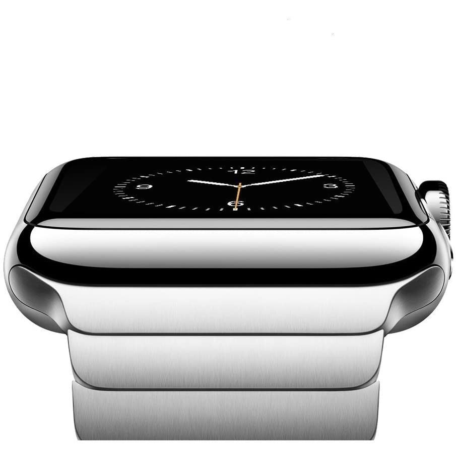 PASEK TECH-PROTECT LINKBAND APPLE WATCH 4 / 5 / 6 / 7 / 8 / 9 / SE / ULTRA 1 / 2  (42 / 44 / 45 / 49 MM) SILVER SREBRNY