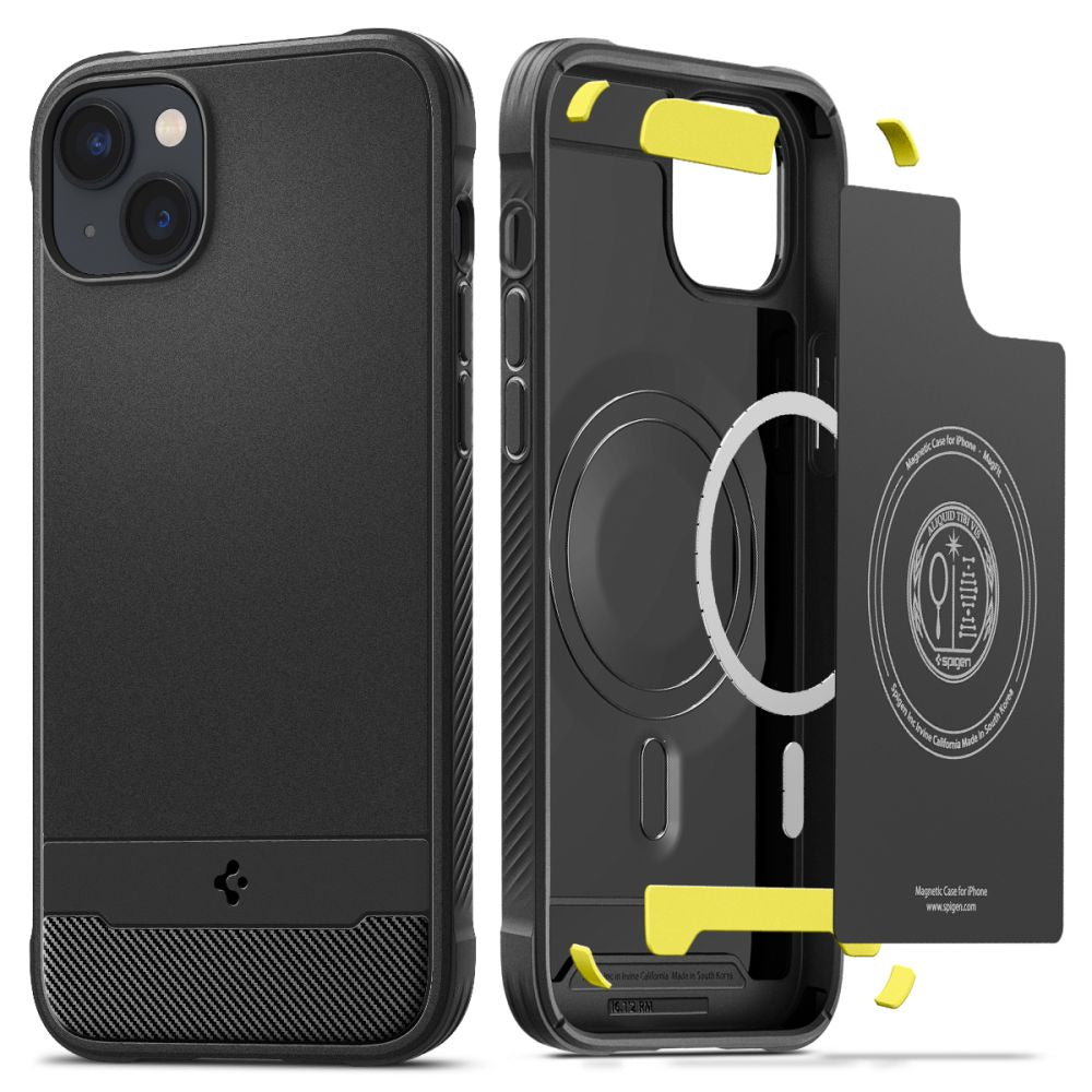 ETUI SPIGEN RUGGED ARMOR MAG MAGSAFE IPHONE 14 CZARNE