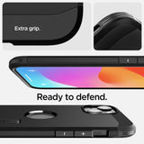 ETUI SPIGEN TOUGH ARMOR MAG MAGSAFE IPHONE 15 CZARNE