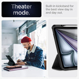 ETUI SPIGEN URBAN FIT IPAD AIR 13” 1 / 2 / 2024-2025 BLACK CZARNE