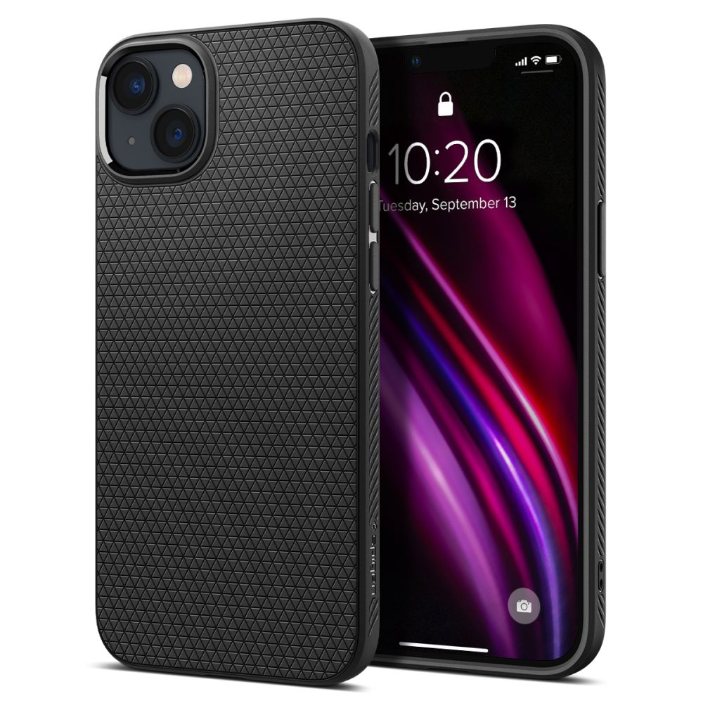 ETUI SPIGEN LIQUID AIR IPHONE 14 PLUS / 15 PLUS CZARNE