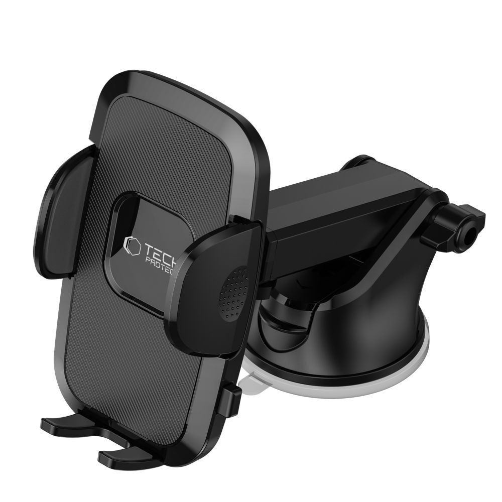 UCHWYT SAMOCHODOWY TECH-PROTECT V3 UNIVERSAL WINDSHIELD & DASHBOARD CAR MOUNT BLACK CZARNY