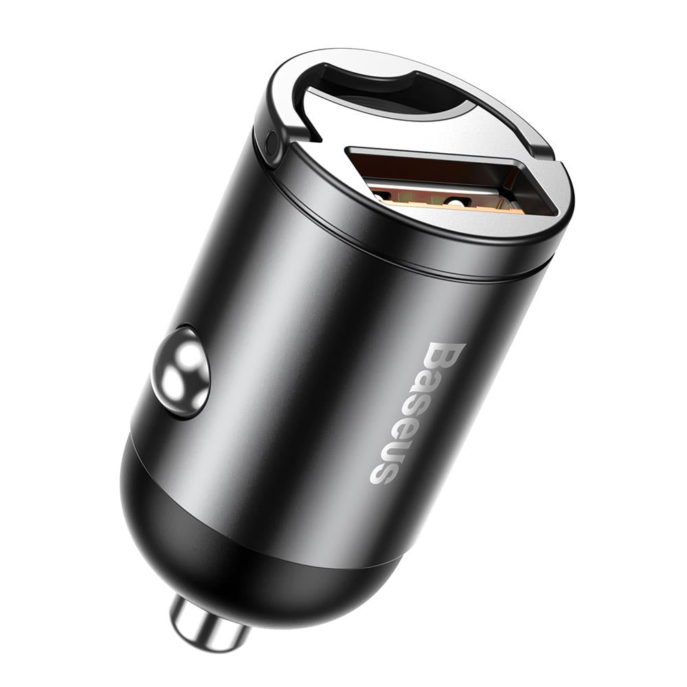 BASEUS ŁADOWARKA SAMOCHODOWA TINY STAR MINI QC 3.0 30W 1X USB SZARA