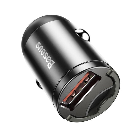 BASEUS ŁADOWARKA SAMOCHODOWA TINY STAR MINI QC 3.0 30W 1X USB SZARA