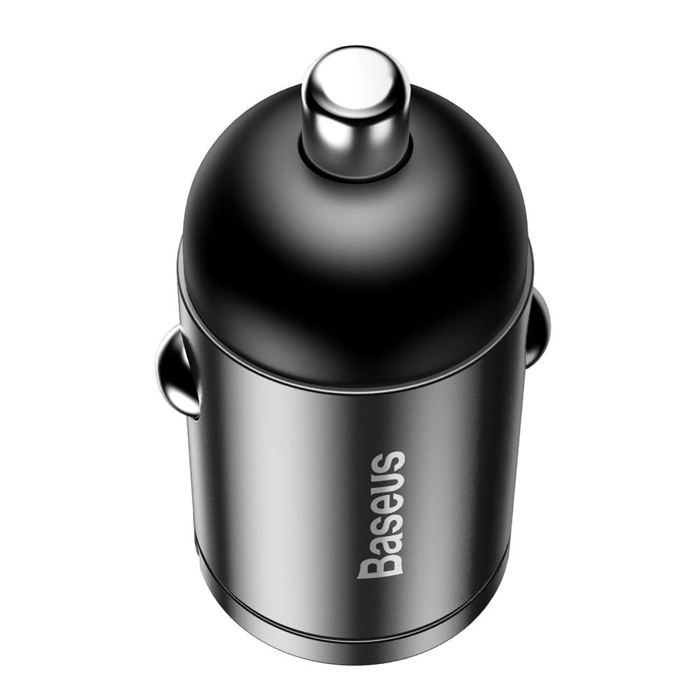 BASEUS ŁADOWARKA SAMOCHODOWA TINY STAR MINI QC 3.0 30W 1X USB SZARA