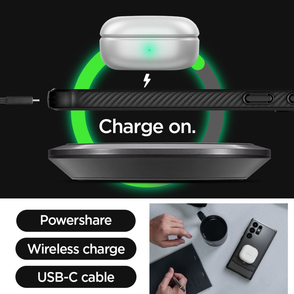 ETUI SPIGEN RUGGED ARMOR SAMSUNG GALAXY S24 ULTRA CZARNE
