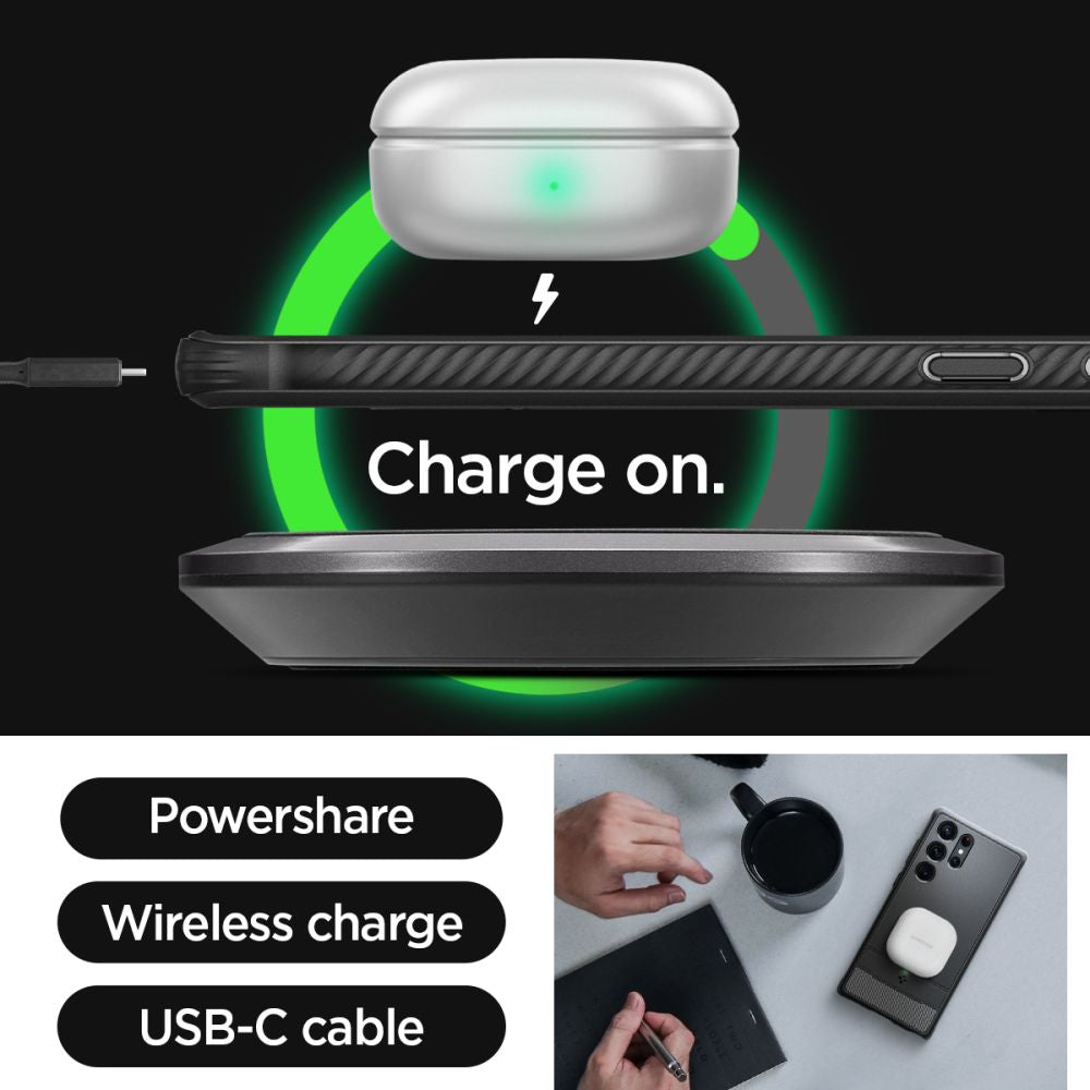 ETUI SPIGEN RUGGED ARMOR SAMSUNG GALAXY S23 ULTRA CZARNE