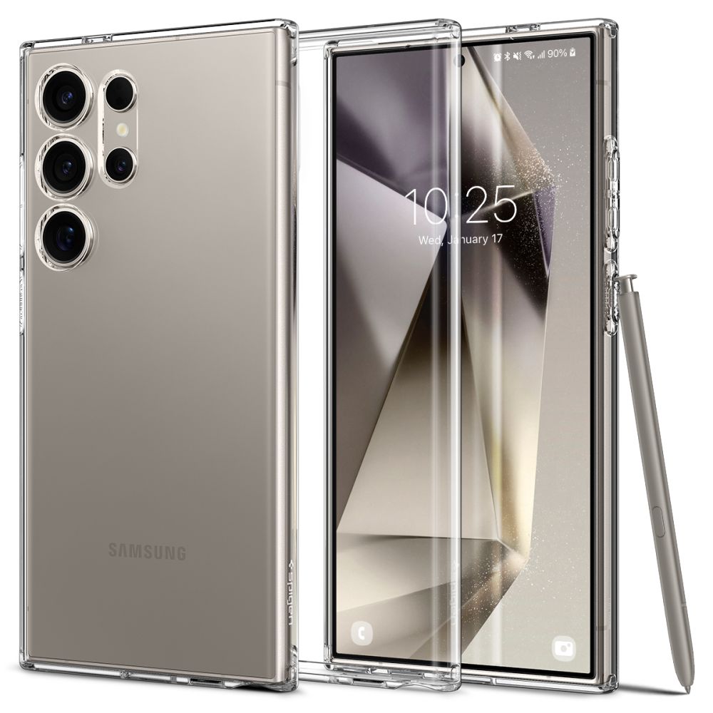 ETUI SPIGEN LIQUID CRYSTAL SAMSUNG GALAXY S24 ULTRA TRANSPARETNE