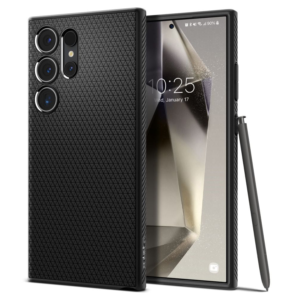 ETUI SPIGEN LIQUID AIR SAMSUNG GALAXY S24 ULTRA CZARNE