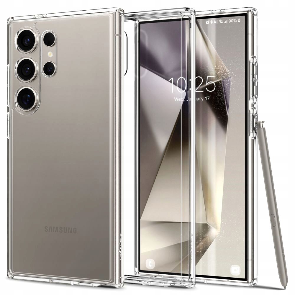 ETUI SPIGEN ULTRA HYBRID SAMSUNG GALAXY S24 ULTRA TRANSPARETNE