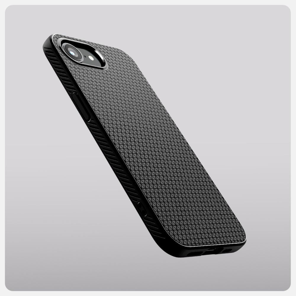 ETUI SPIGEN LIQUID AIR IPHONE 16E CZARNE