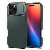 ETUI SPIGEN OPTIK ARMOR MAG MAGSAFE IPHONE 16 PRO ABYSS GREEN ZIELONE