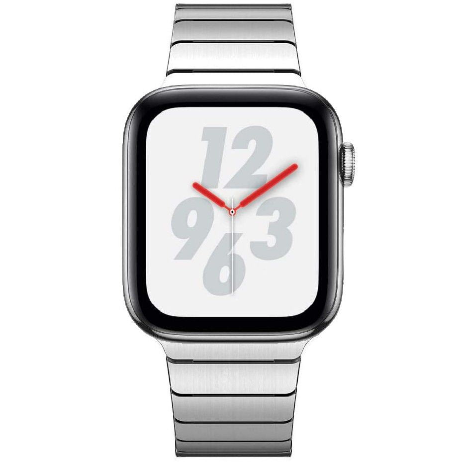 PASEK TECH-PROTECT LINKBAND APPLE WATCH 4 / 5 / 6 / 7 / 8 / 9 / SE / ULTRA 1 / 2  (42 / 44 / 45 / 49 MM) SILVER SREBRNY
