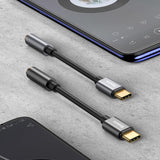 BASEUS ADAPTER L54 USB-C DO JACK 3,5 MM CZARNY