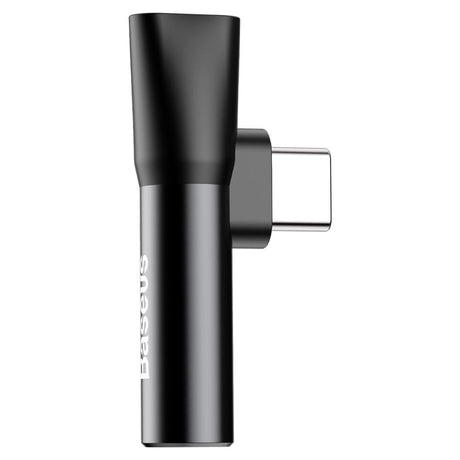 BASEUS ADAPTER L41 USB-C DO USB-C - JACK 3,5 MM CZARNY