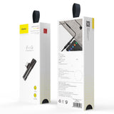 BASEUS ADAPTER L41 USB-C DO USB-C - JACK 3,5 MM CZARNY