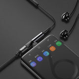 BASEUS ADAPTER L41 USB-C DO USB-C - JACK 3,5 MM CZARNY