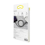 BASEUS KABEL CAFULE USB - LIGHTNING 1,0 M 2,4A SZARO-CZARNY