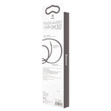 BASEUS KABEL AUDIO YIVEN M30 JACK 3,5 MM - JACK 3,5 MM 1,0 M SREBRNO-CZARNY
