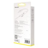 BASEUS ADAPTER L54 USB-C DO JACK 3,5 MM CIEMNO-SZARY