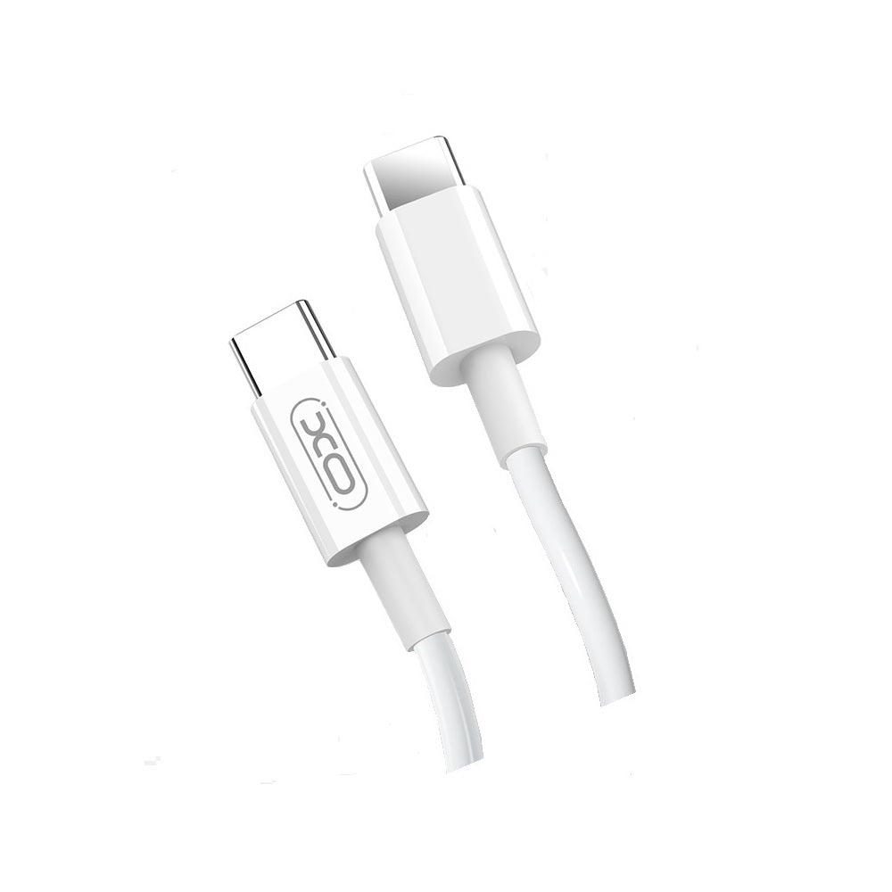 XO KABEL NB124 PD USB-C - USB-C 1,0 M BIAŁY 40W