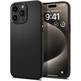 ETUI SPIGEN LIQUID AIR IPHONE 15 PRO MAX MATTE BLACK CZARNE