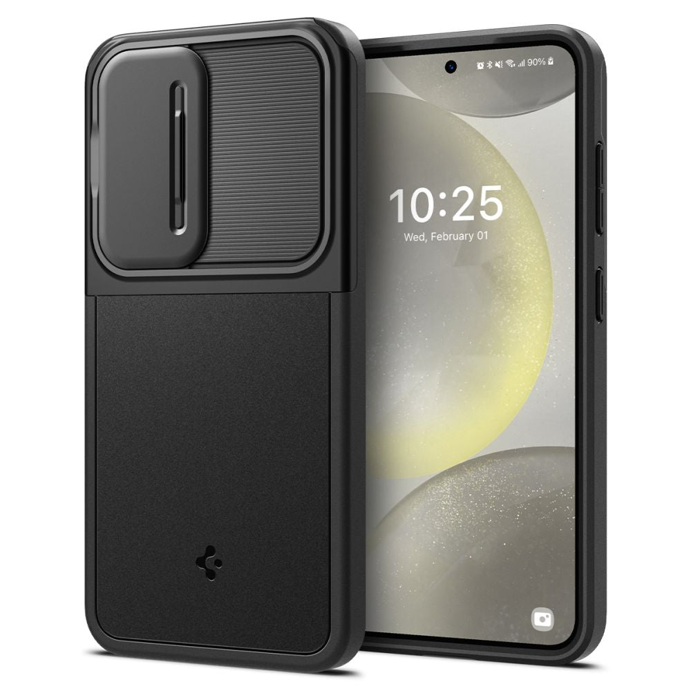 ETUI SPIGEN OPTIK ARMOR SAMSUNG GALAXY S24 BLACK CZARNE
