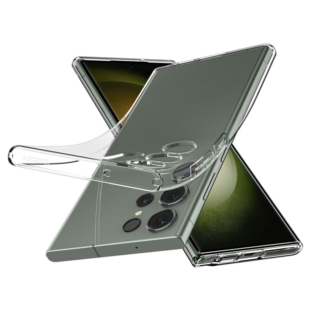 ETUI SPIGEN LIQUID CRYSTAL SAMSUNG GALAXY S23 ULTRA TRANSPARETNA
