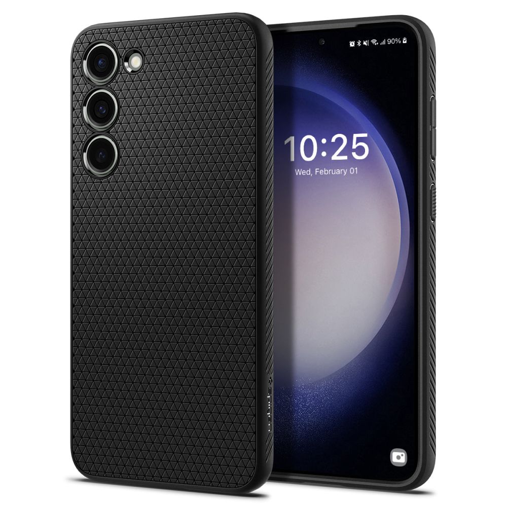 ETUI SPIGEN LIQUID AIR SAMSUNG GALAXY S23+ PLUS MATTE BLACK CZARNE
