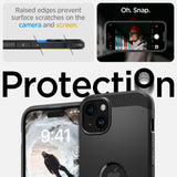 ETUI SPIGEN TOUGH ARMOR MAG MAGSAFE IPHONE 15 CZARNE