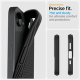 ETUI SPIGEN LIQUID AIR IPHONE 16E CZARNE