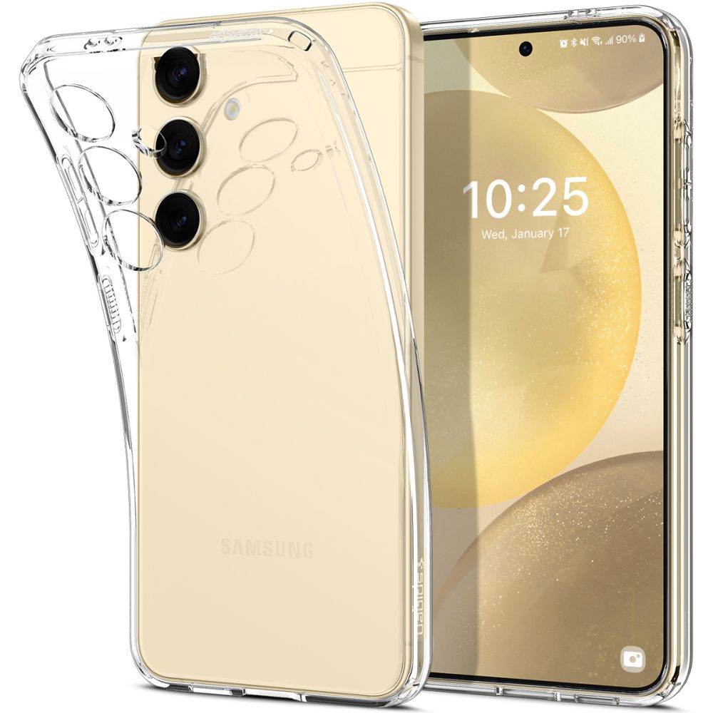 ETUI SPIGEN LIQUID CRYSTAL SAMSUNG GALAXY S24 TRANSPARETNE