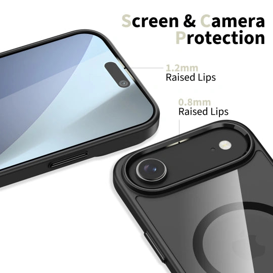 ETUI TECH-PROTECT MAGMAT MAGSAFE IPHONE AIR TRANSPARETNO CZARNE