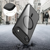 ETUI TECH-PROTECT MAGMAT MAGSAFE IPHONE AIR TRANSPARETNO CZARNE