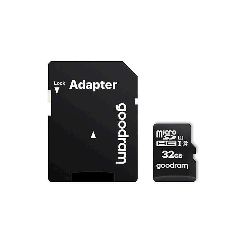 GOODRAM KARTA PAMIĘCI 32GB MICROSDHC KL. 10 UHS-I + ADAPTER