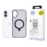 ETUI APPLE IPHONE 16 PLUS - 3MK SMOKE CASE MAG&STAND