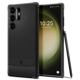 ETUI SPIGEN RUGGED ARMOR SAMSUNG GALAXY S23 ULTRA CZARNE